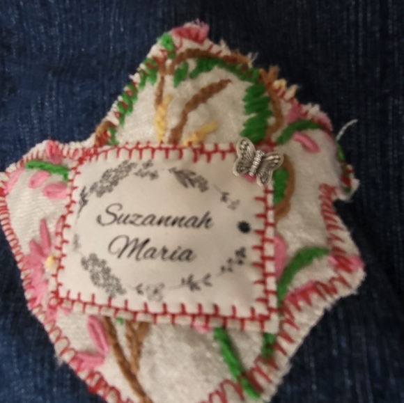 Upcycled Denim Spring Collage Jacket - Picture 11 of 12